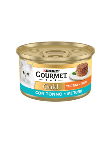 Purina Gourmet Gold Ταρτάρ Κονσέρβα Γάτας Με Τόνο 85gr