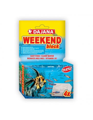 Dajana Weekend Block Τροφή 4 Ημερών Για Ψάρια Ενυδρείου 25gr